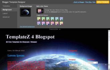 Blogger Template Designer: Cara Mudah Edit Template