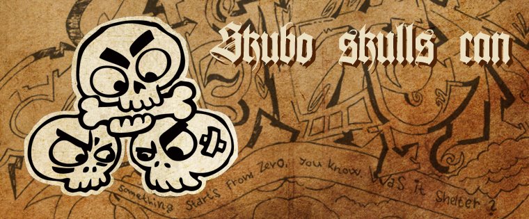 Skubo skulls can