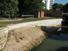 margem do igarapé - antes