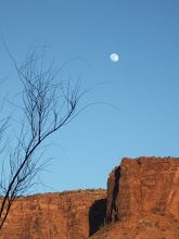 Moon over the Colorado River