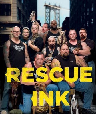 Un grupo de hombres fuertes rescatan animales maltratados. Rescue+Ink_edited