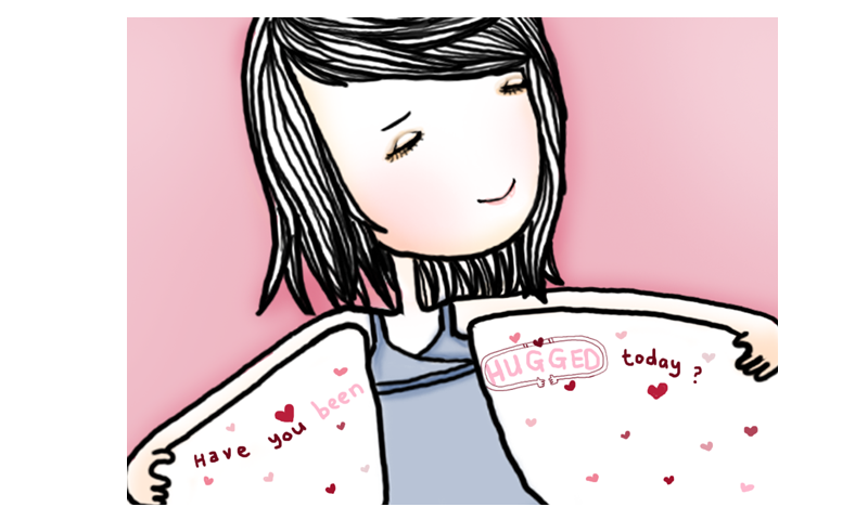 Have you been HUGGED today?♥