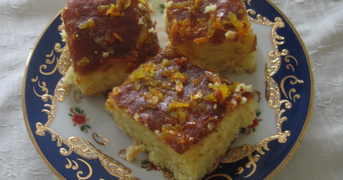 fatmazade lezzeti PORTAKAL SOSLU KEK