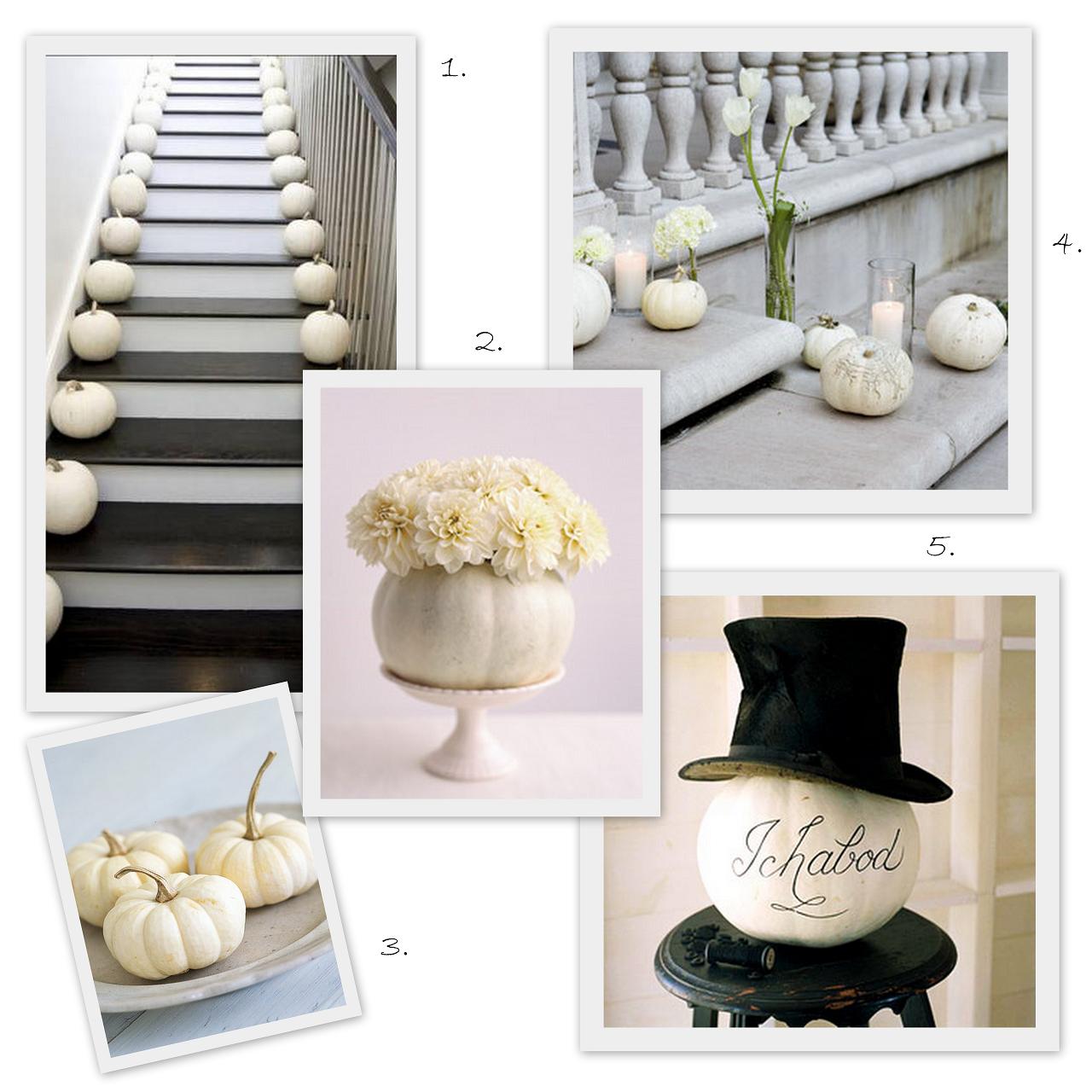 INSPIRATION White Pumpkin Wedding Decor Inspiration Project