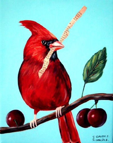 Cardinal on Branch