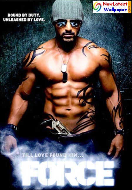 Force movie posters First Look John Abraham in 8 pack wallpaper