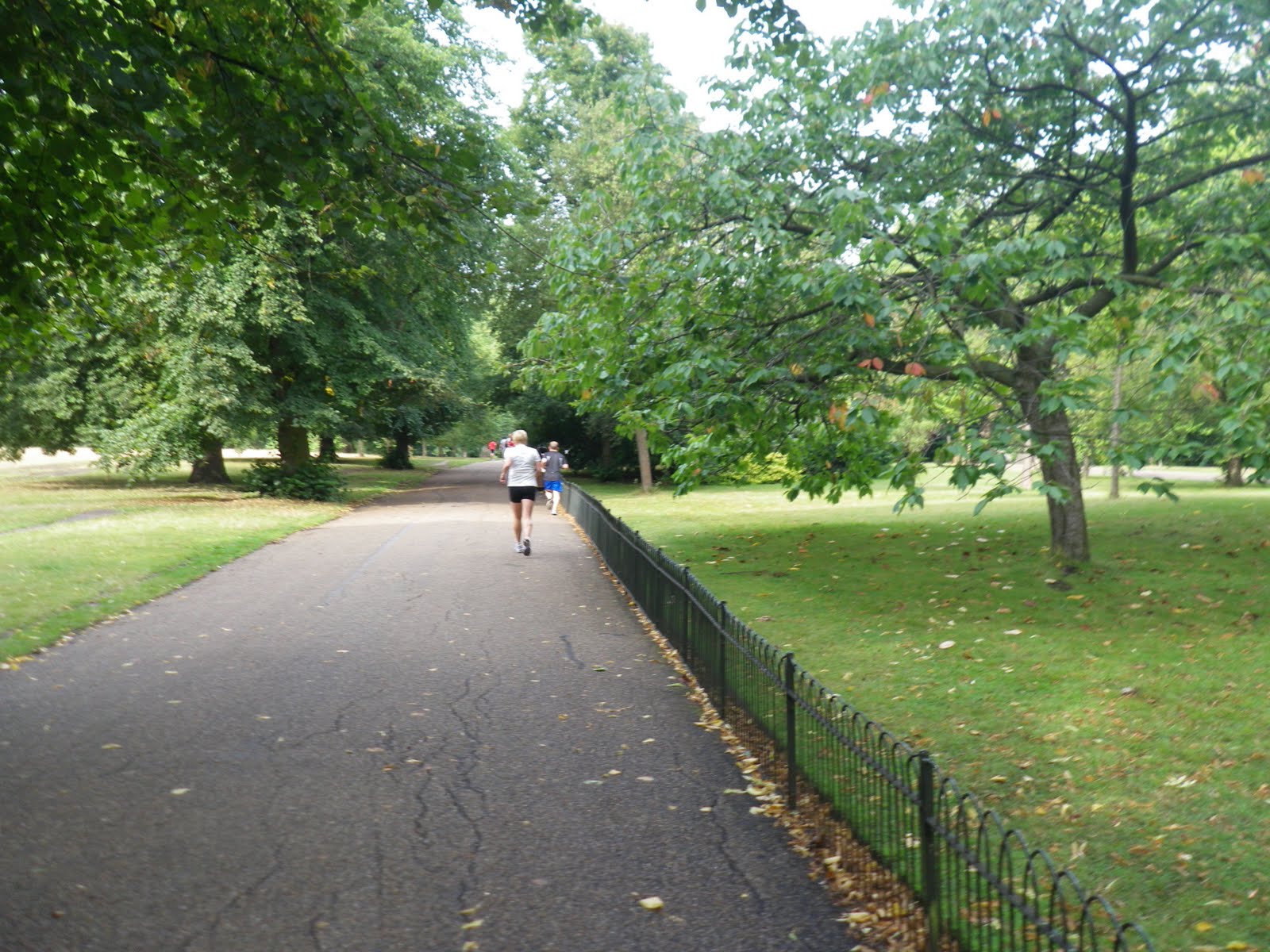 Correndo no Hyde Park