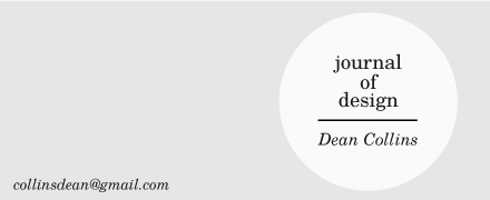 Dean Collins | Journal of Design