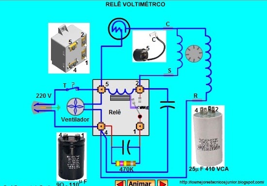 EL RELE VOLTIMETRICO-ANIMACION | MANUALES DE REFRIGERACIÓN