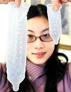commented that the condom can