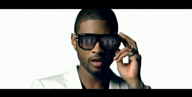 In the latest track by Usher