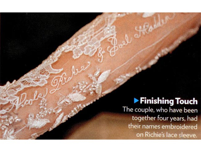 Nicole Richie Wedding Dress Designer. Nicole Richie#39;s Wedding Gown