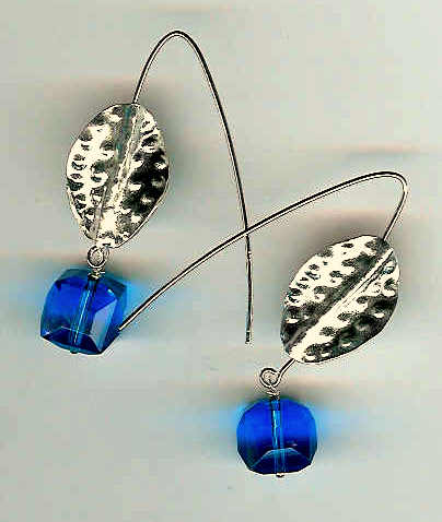 82. Blue Crystal with Karen Hill Thai Sterling Silver