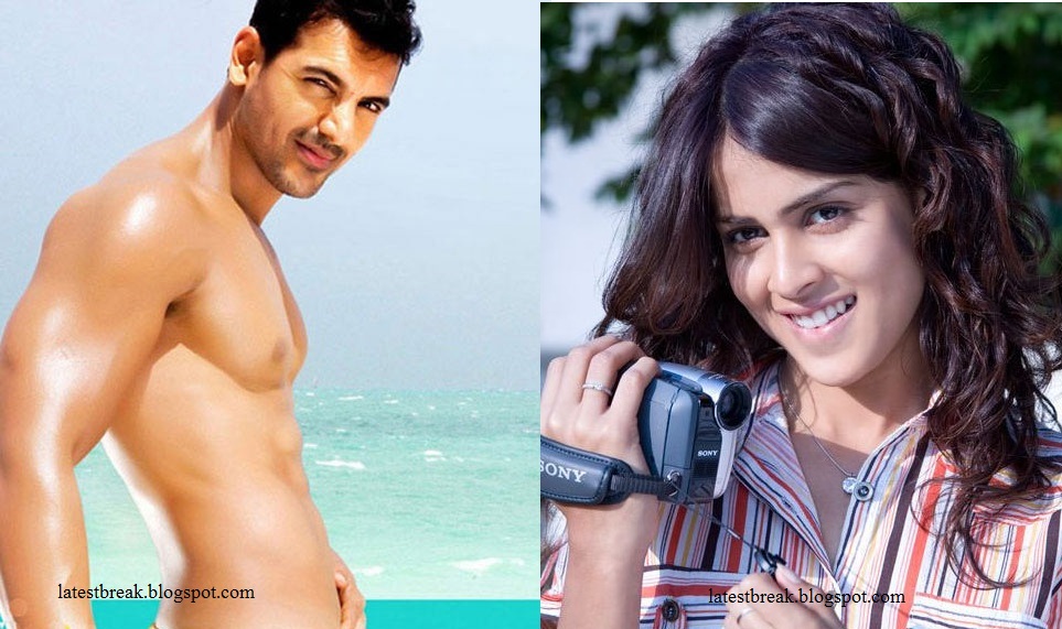 John Abraham with Genelia