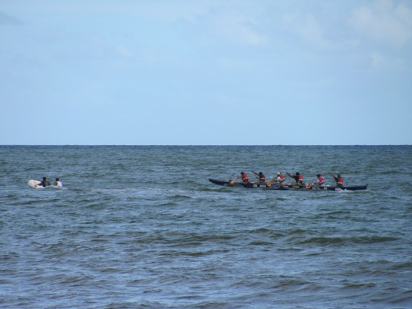 Entraînement au Va'a...les championnats du Monde arrivent !
