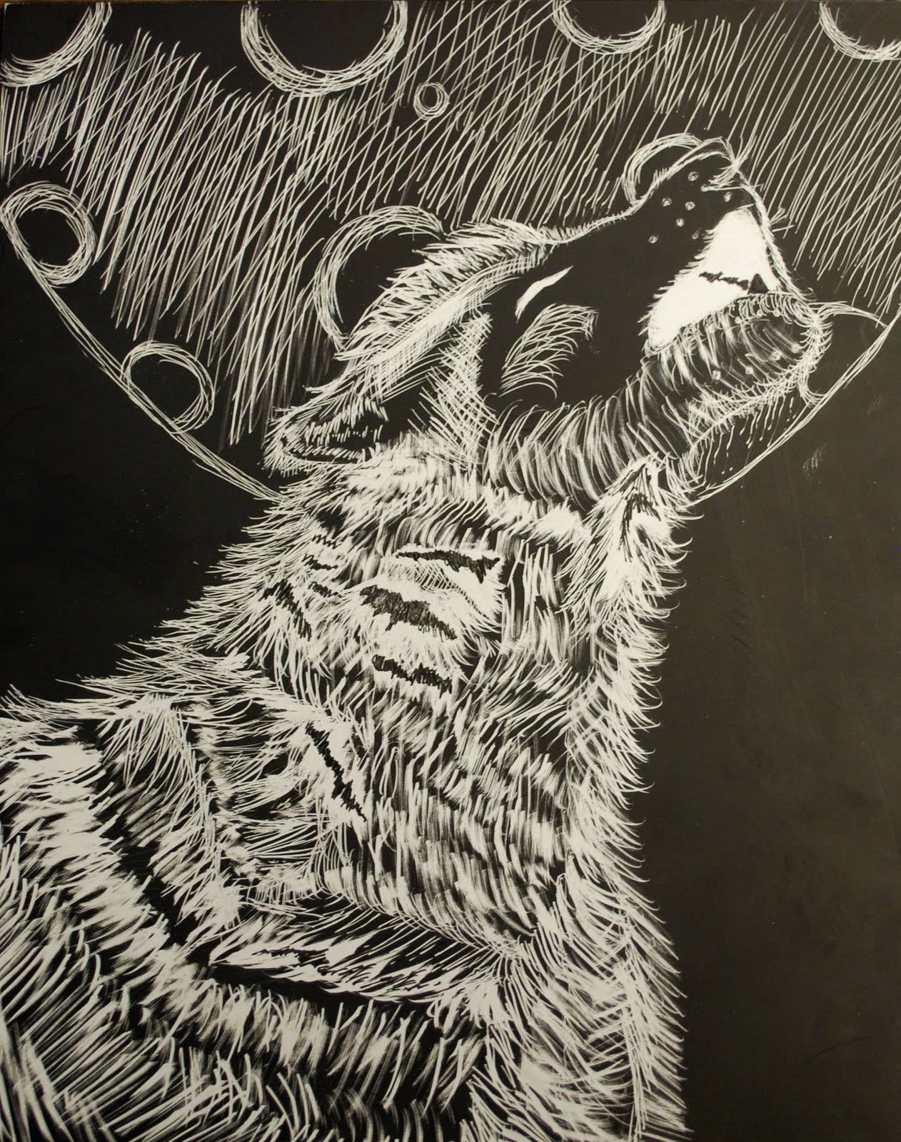 Project ARTADAY Lesson 3 Scratchboard