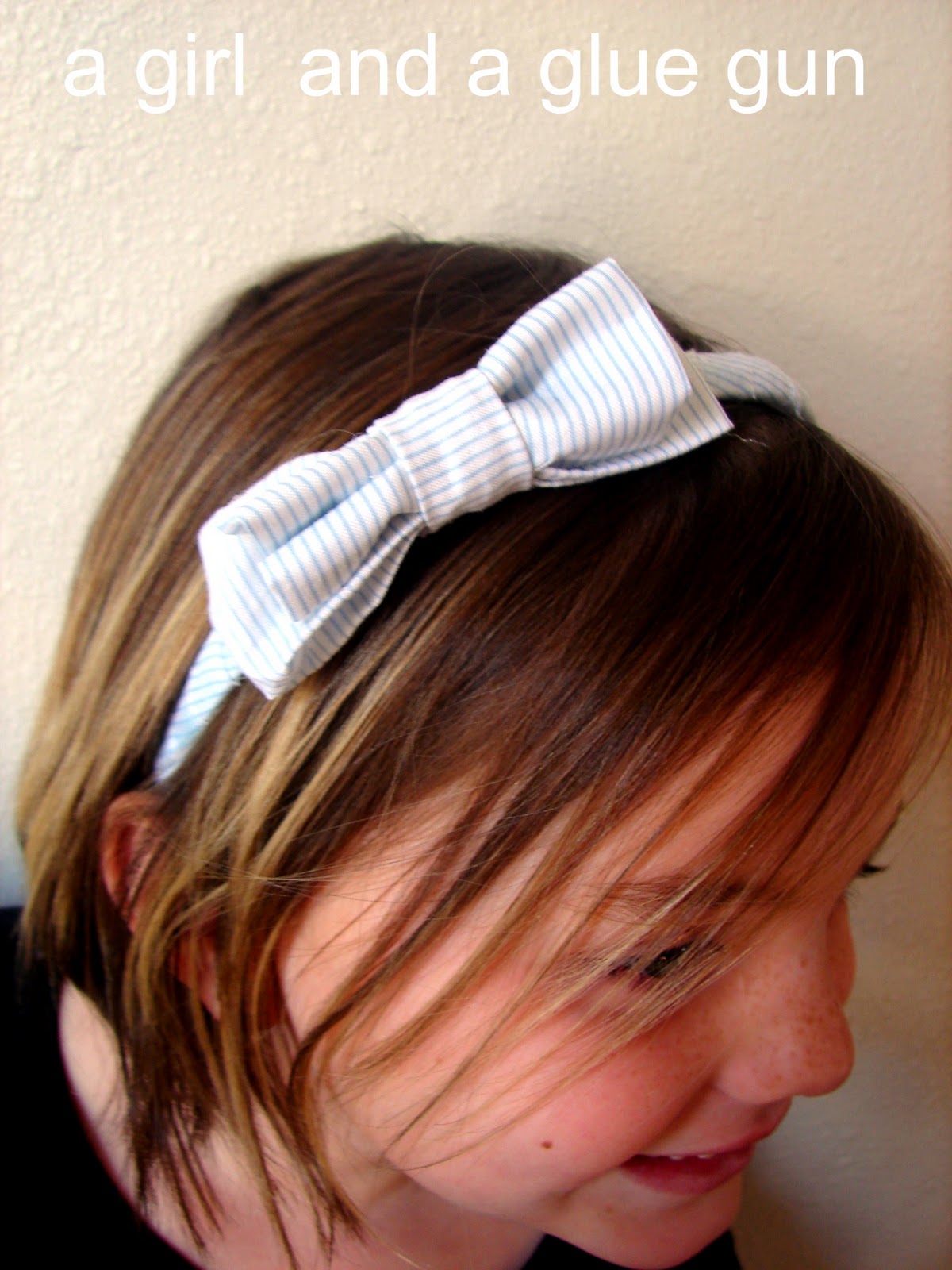 A girl and a glue gun fabric...