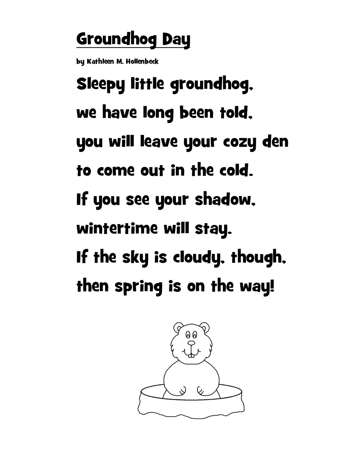 groundhog day poetry just 4 teachers across borders groundhog day groundhog day poetry just 4 teachers across borders groundhog day