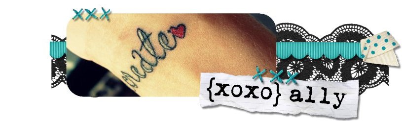 xoxo, ally