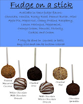 Fudge on a stick