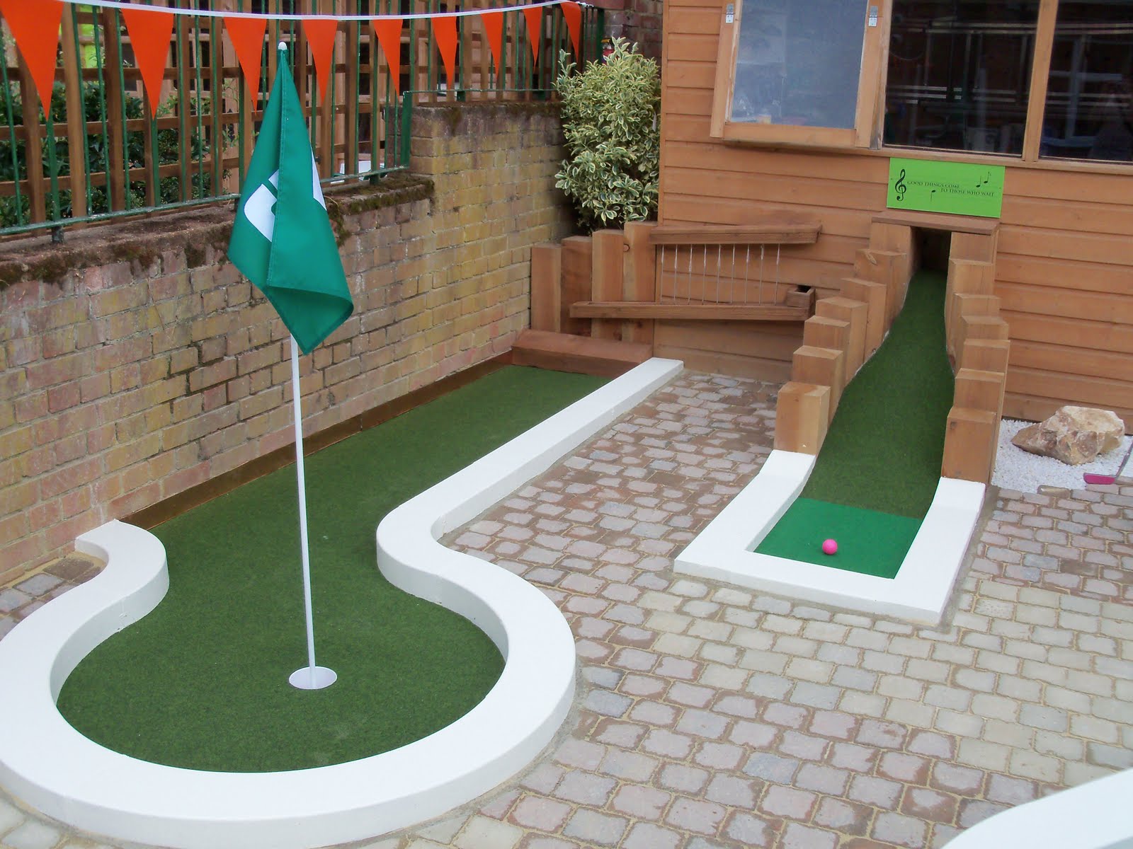 The Ham and Egger Files UrbanCrazy Minigolf Course Party in East Finchley