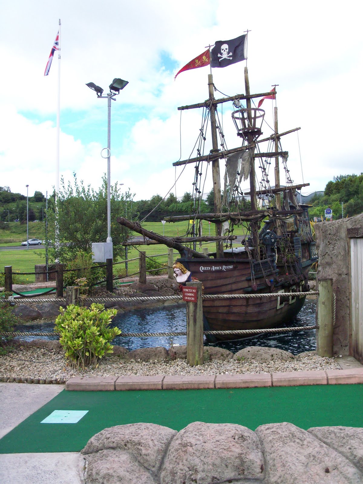 The Ham and Egger Files Pirates Adventure Golf in Belfast, Northern