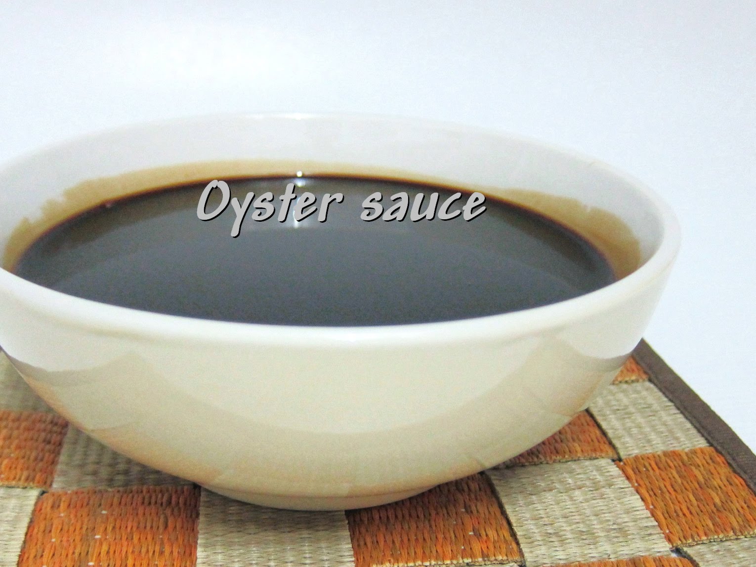 Bilde Av Klassisk Oyster Sauce Med Grønnsaker