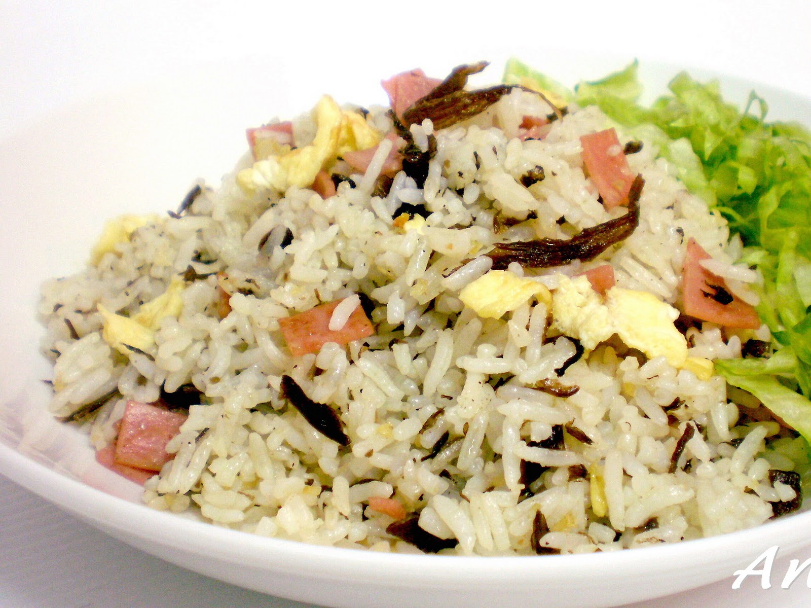 Fried Rice with Olive Vegetables 橄榄菜炒饭 Anncoo Journal