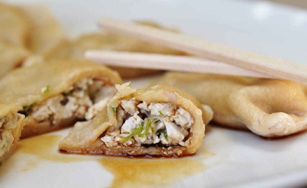 Anja's Food 4 Thought Chinese Dumplings with Vegetarian Filling