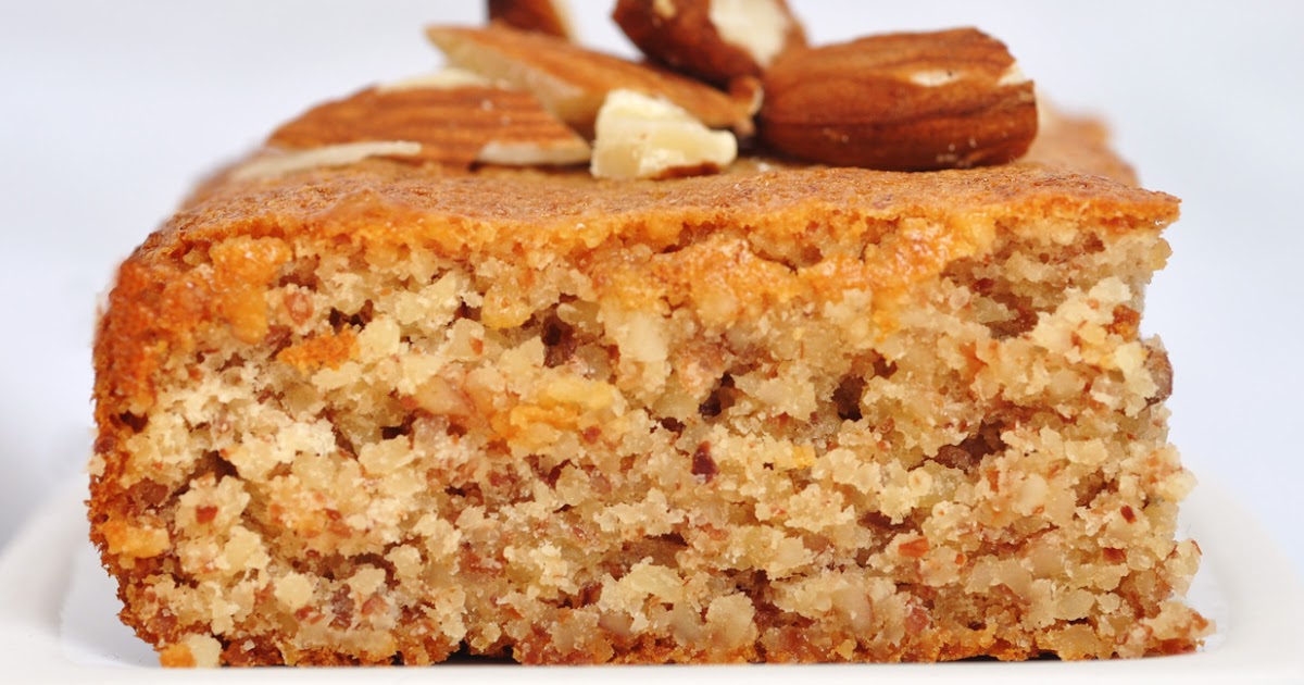 Anja's Food 4 Thought Flourless Almond Honey Cake