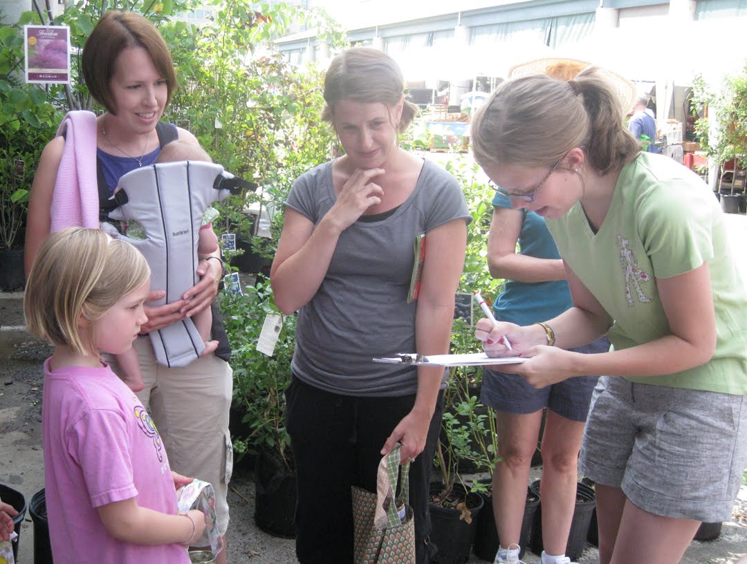 Green Bag Lady Nashville Farmers' Market Today!