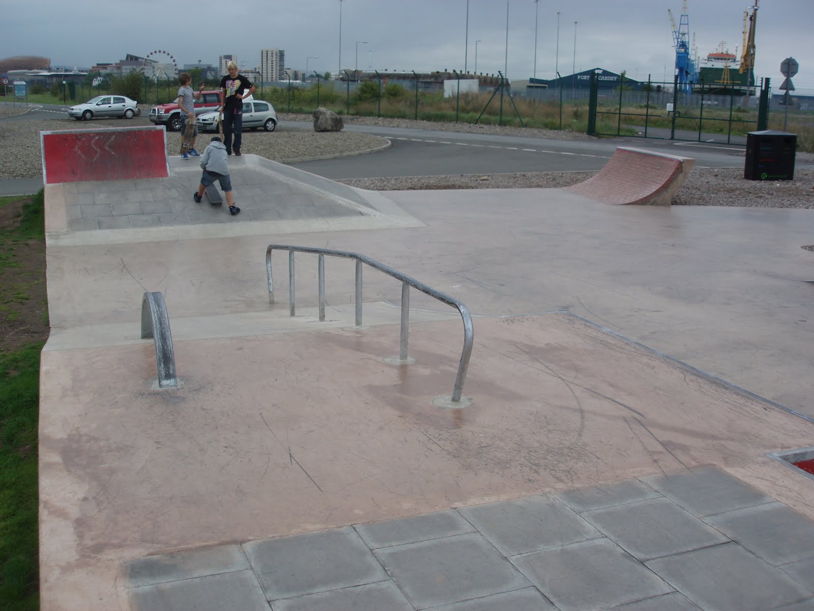 Cardiff skate plaza