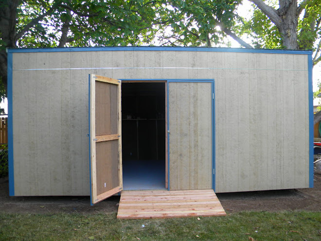 Loafing Style Storage Shed