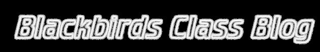 Blackbirds Class Blog