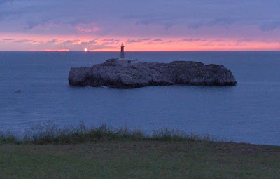 Isla de Santo Mauro desde el Palacio de la Magdalena