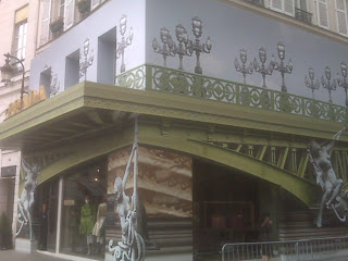Prada Store Front Faubourg St Honore, Paris