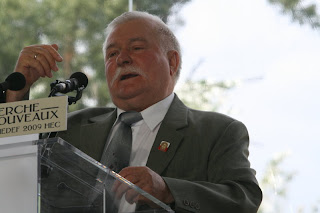 Lech Walesa, ex-President of Poland, 2009