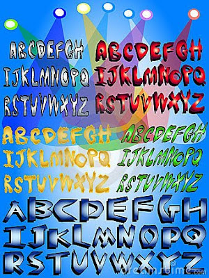 new graffiti alphabet