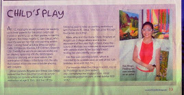 Sunday Inquirer Magazine Features Maia, Oct 5, 2008