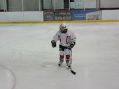 Ethan's first Ice Hockey lesson