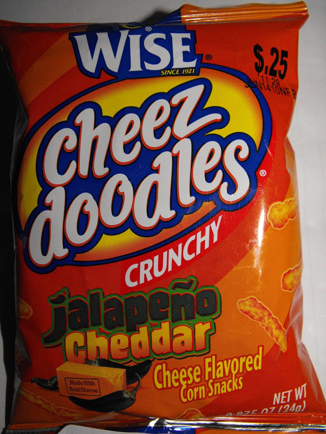 cheez doodles crunchy