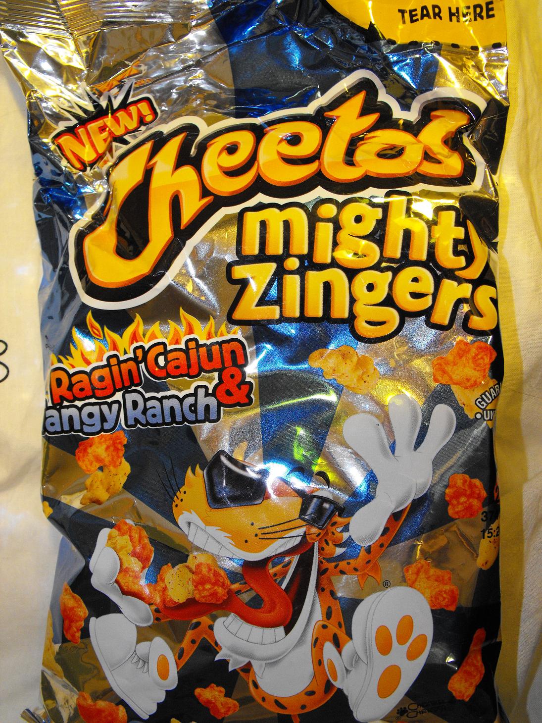 Hot Chicks Eatin' Spicy Chips Snack 118 Cheetos Mighty Zingers Ragin