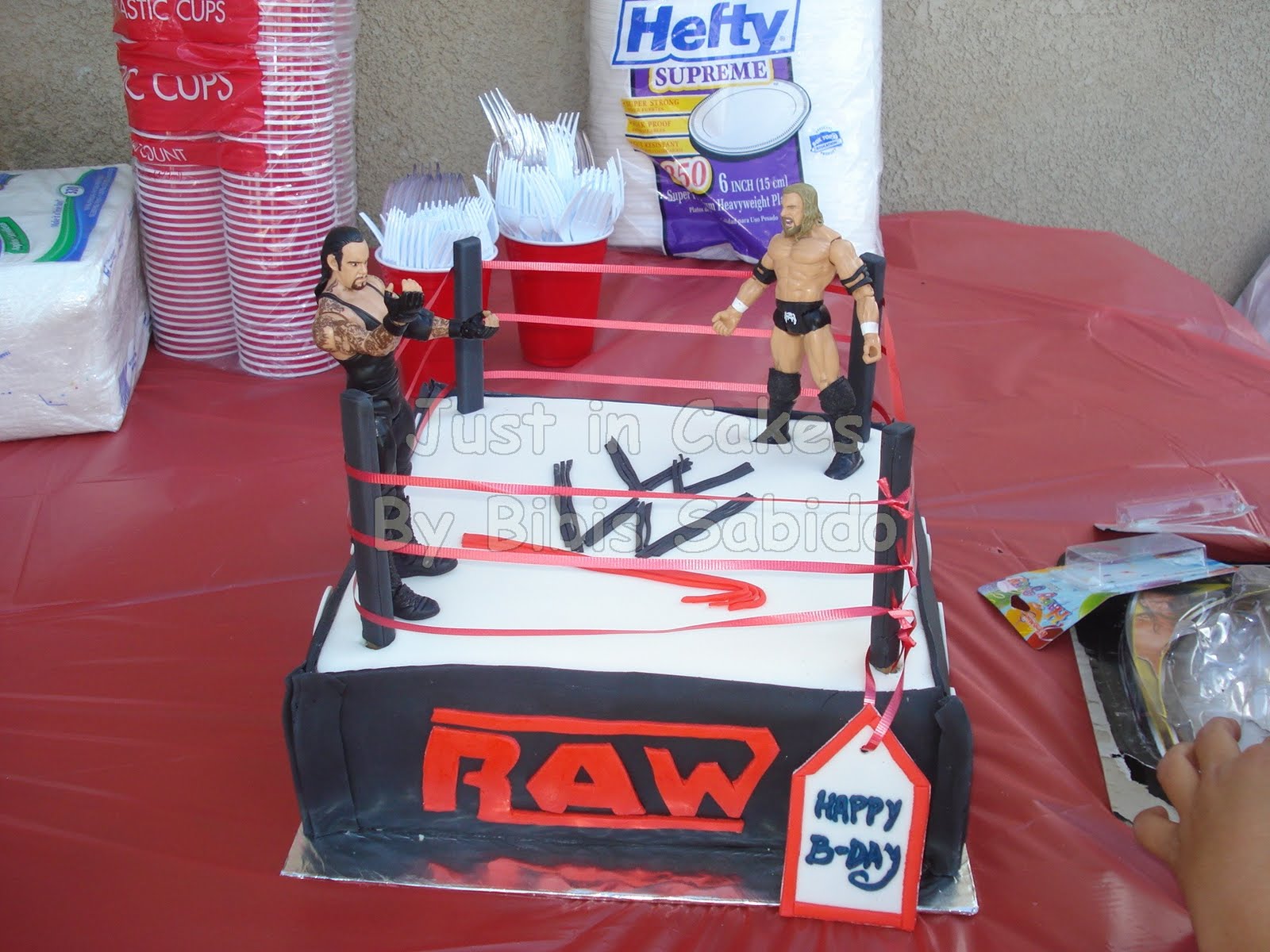 Wwe Raw Cake