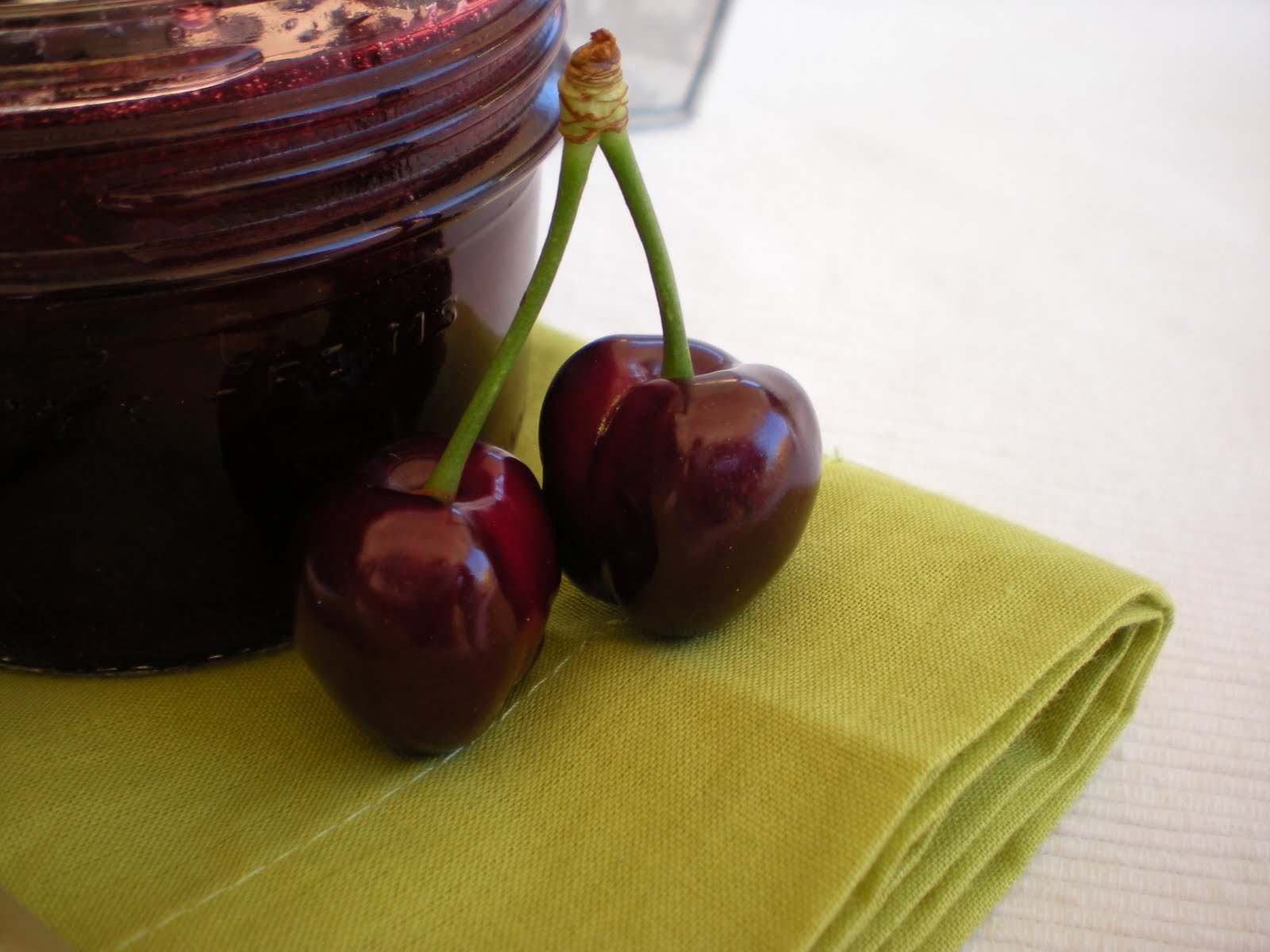 Confiture de cerises