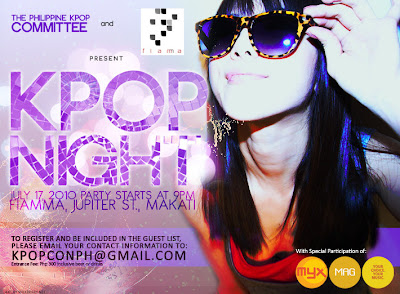 Kpop Night poster