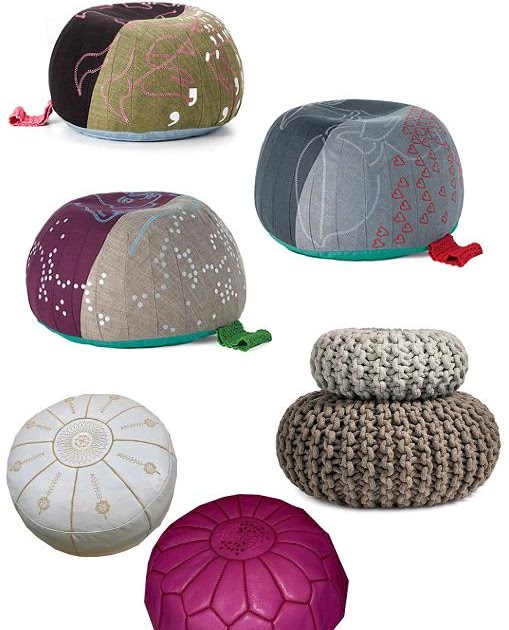 contented me this thing about poufs