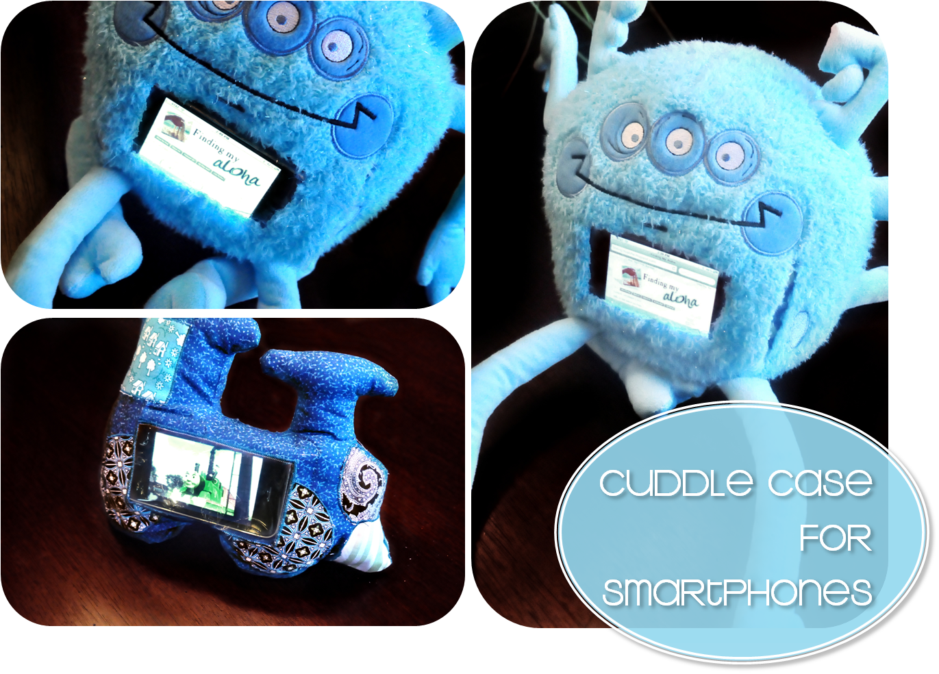 Finding My Aloha DIY Cuddle Cases for smartphones