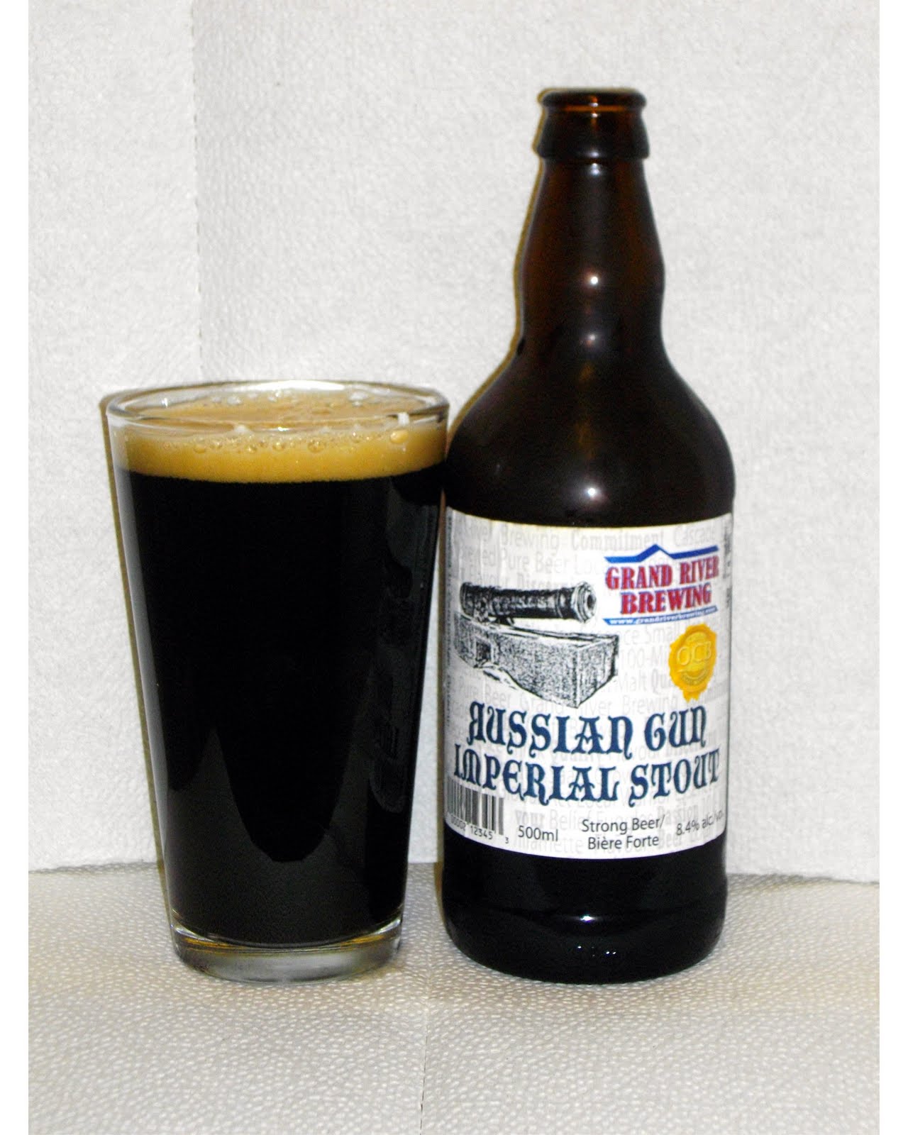 The World of Gord Beer of the Week Grand River Russian Gun Imperial