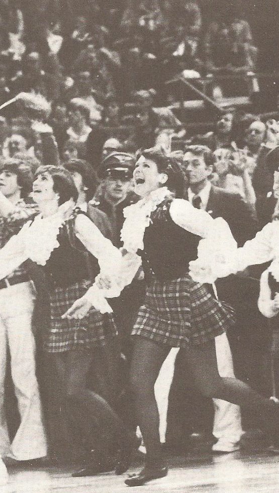 Cheerleaders Overwhelmed As the Buzzer Goes off.