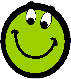 Carita feliz verde - Imagui